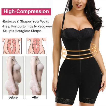 TSS Detachable Straps Full Body Shaper