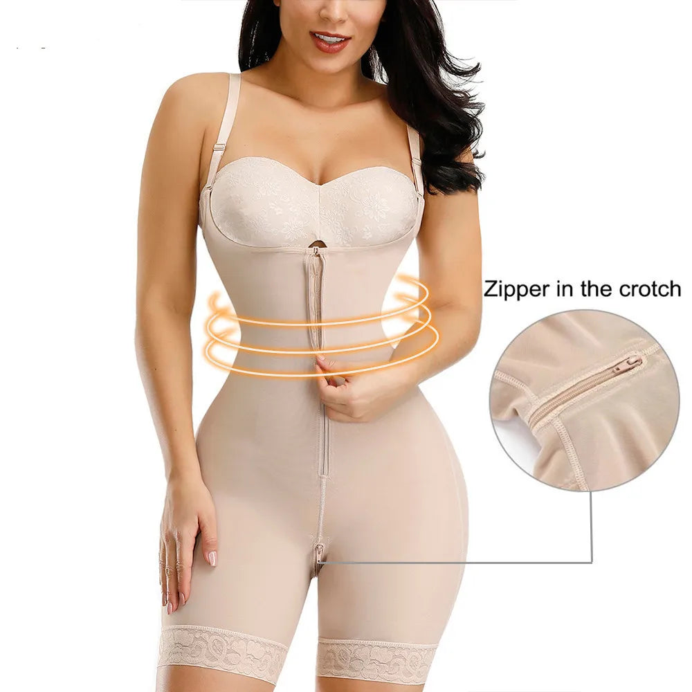 TSS Detachable Straps Full Body Shaper
