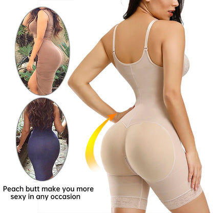 TSS Detachable Straps Full Body Shaper